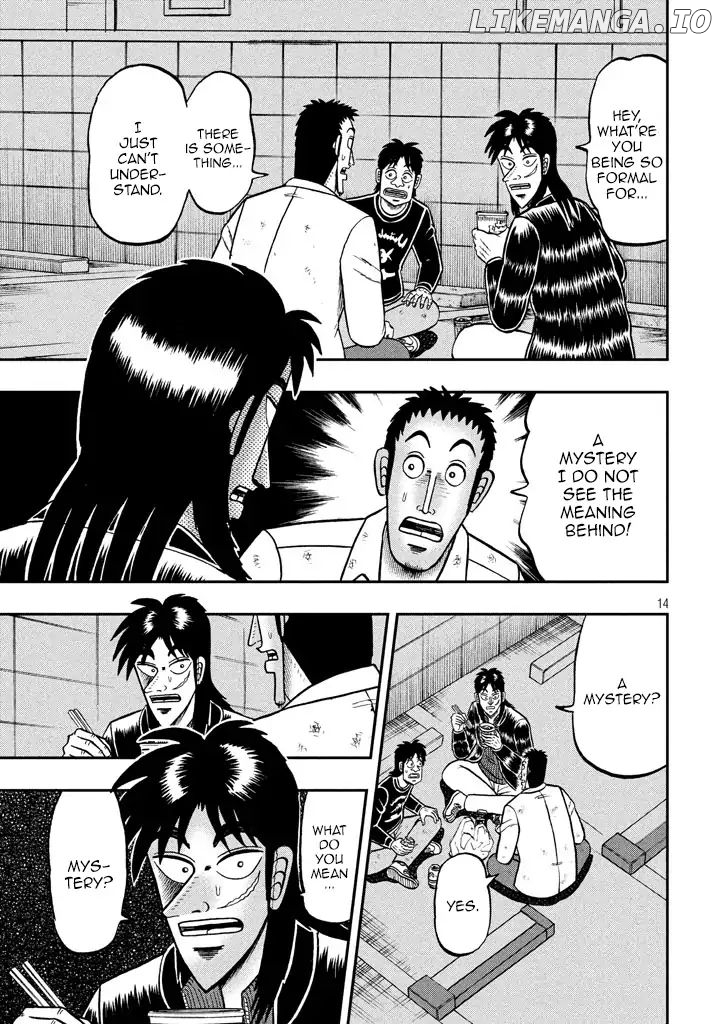 Kaiji series - 6th Part: Tobaku Datenroku Kaiji: 24oku Dasshutsu Hen chapter 6 - page 14