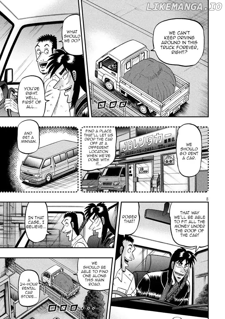 Kaiji series - 6th Part: Tobaku Datenroku Kaiji: 24oku Dasshutsu Hen chapter 6 - page 8