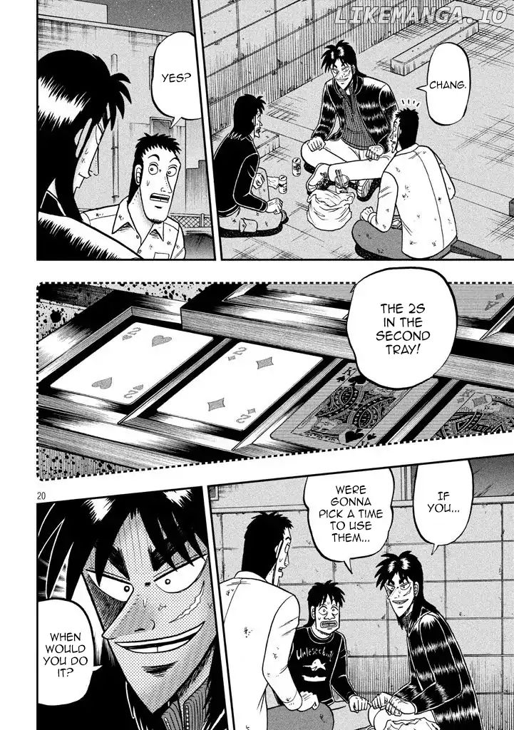 Kaiji series - 6th Part: Tobaku Datenroku Kaiji: 24oku Dasshutsu Hen chapter 8 - page 19