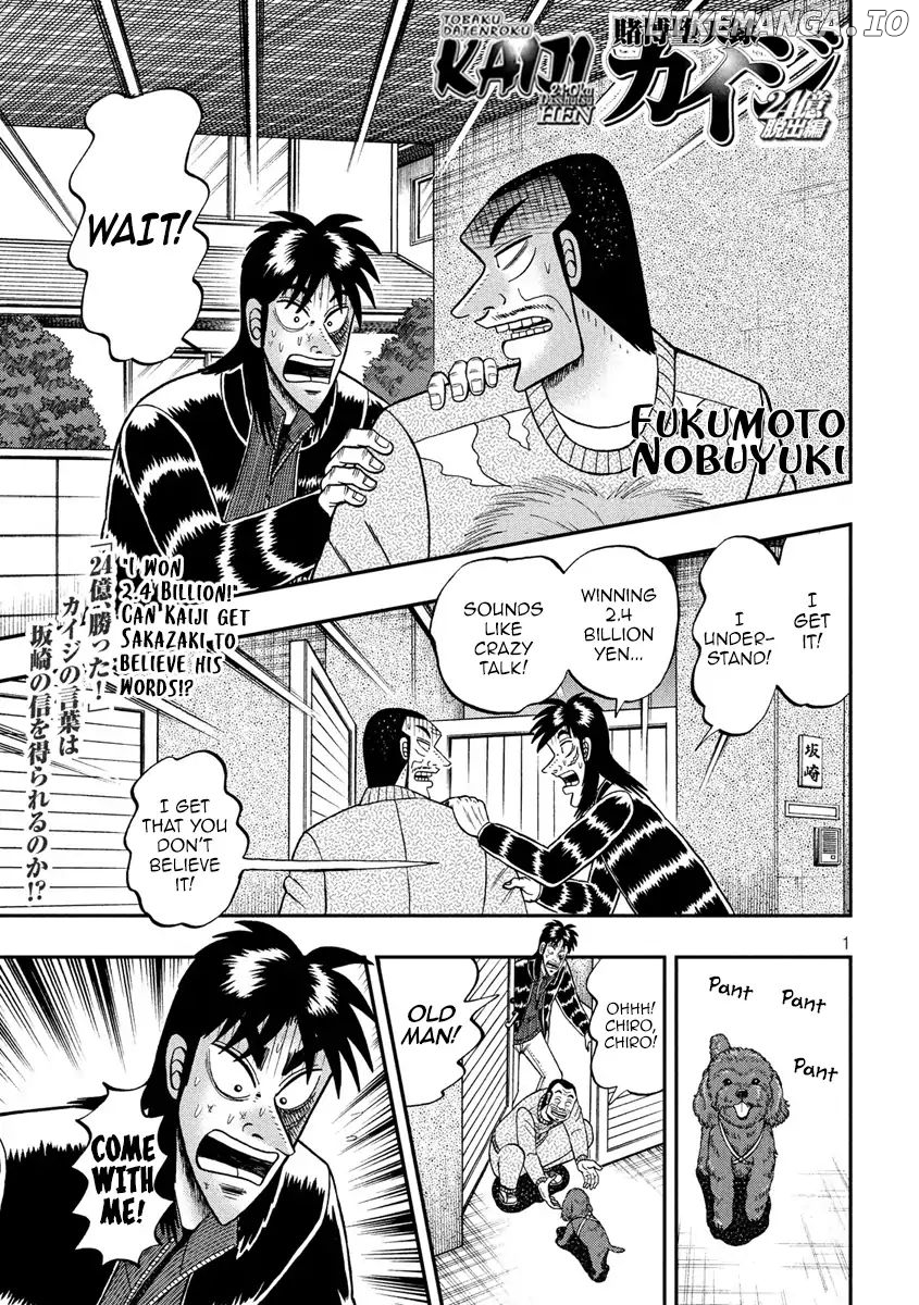 Kaiji series - 6th Part: Tobaku Datenroku Kaiji: 24oku Dasshutsu Hen chapter 14 - page 1