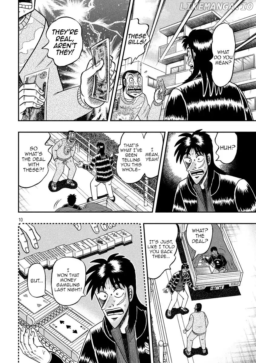 Kaiji series - 6th Part: Tobaku Datenroku Kaiji: 24oku Dasshutsu Hen chapter 15 - page 10