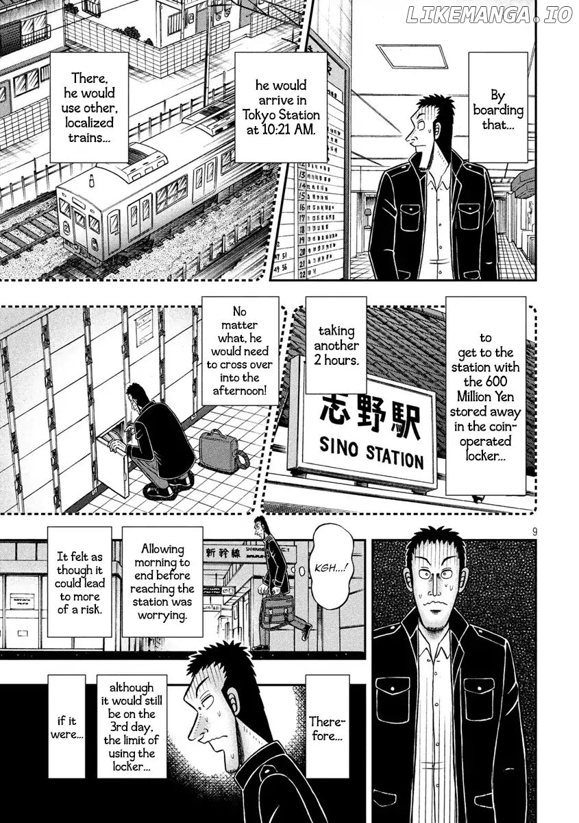 Kaiji series - 6th Part: Tobaku Datenroku Kaiji: 24oku Dasshutsu Hen chapter 25 - page 9