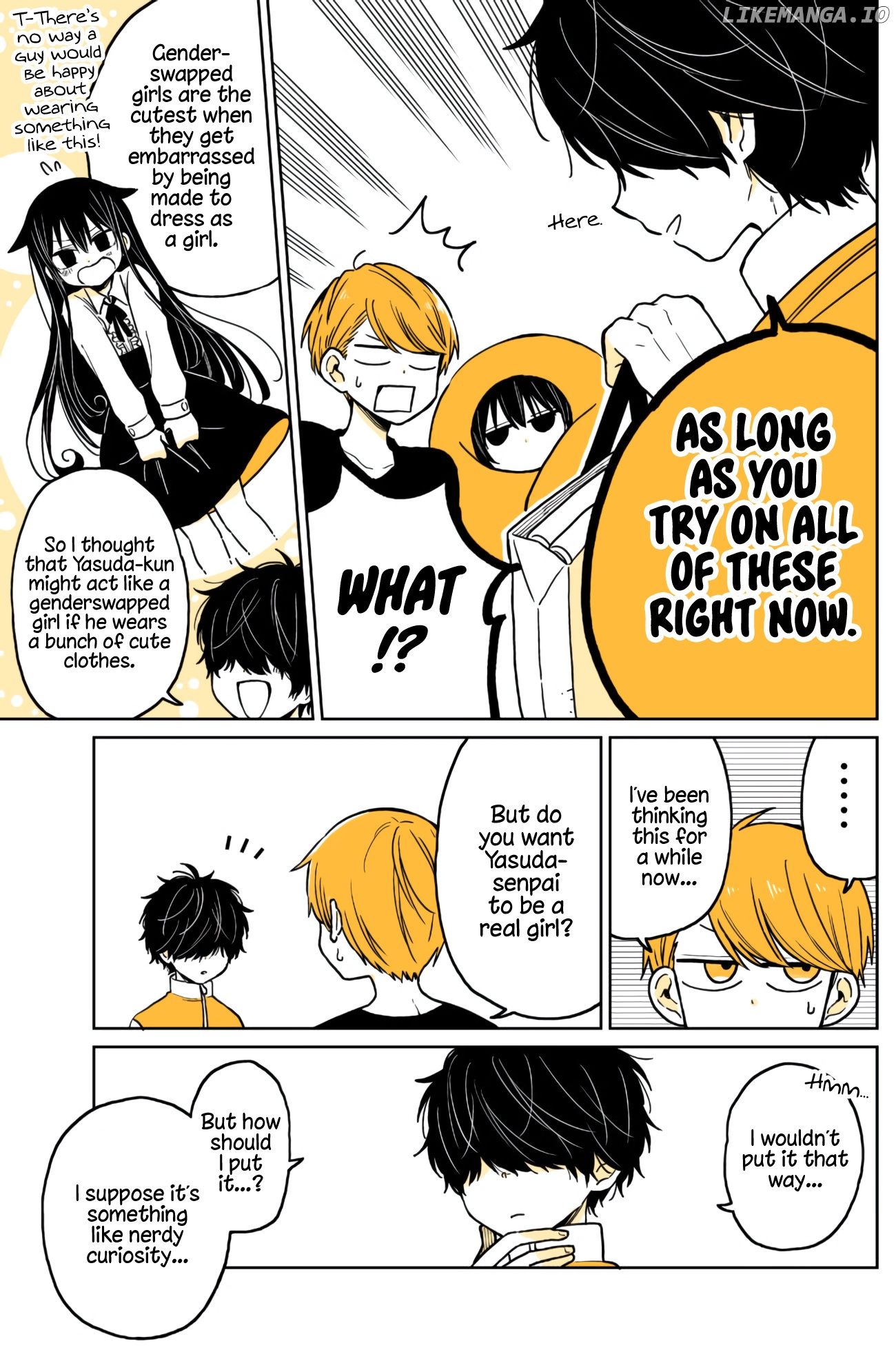 About A Lazy High School Guy Who Woke Up As A Girl One Morning chapter 11 - page 5