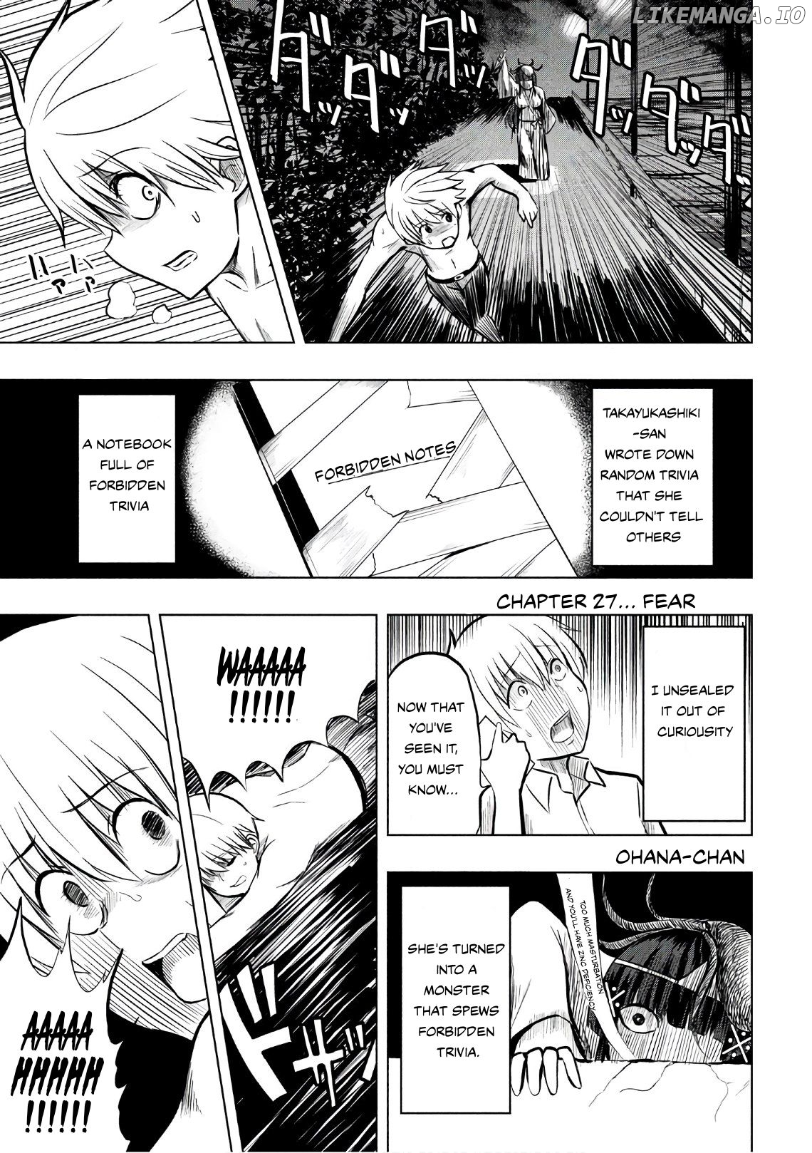 A Girl Who Is Very Well-Informed About Weird Knowledge, Takayukashiki Souko-san chapter 27 - page 1