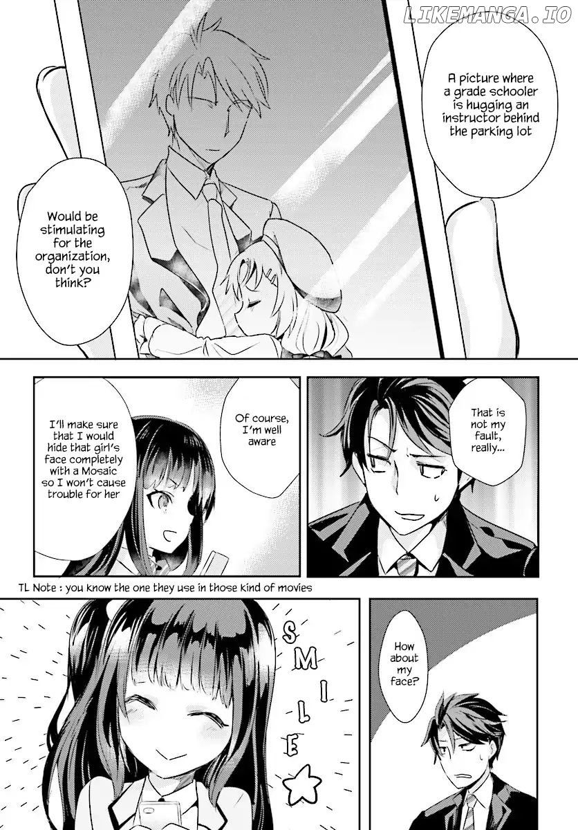 Is it illegal to be blackmailed by your student? chapter 3 - page 20