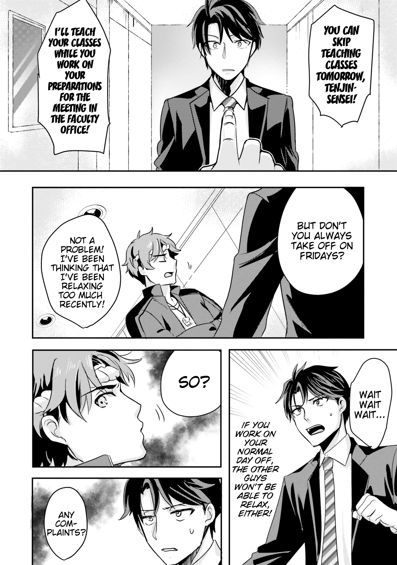 Is it illegal to be blackmailed by your student? chapter 5 - page 10