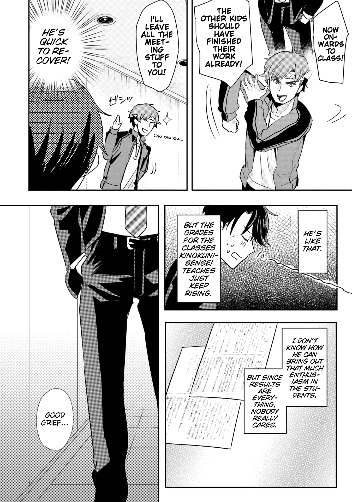 Is it illegal to be blackmailed by your student? chapter 5 - page 18