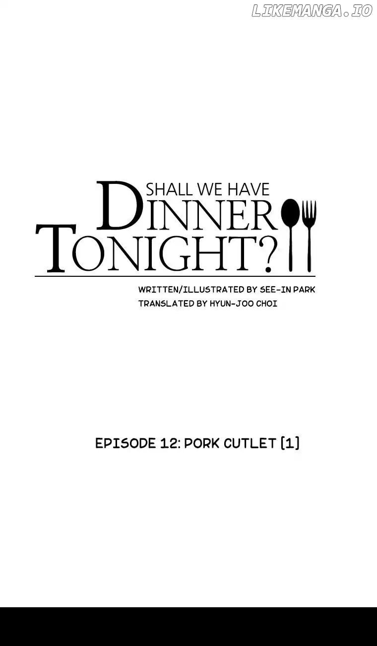 Shall We Have Dinner Tonight? chapter 12 - page 1