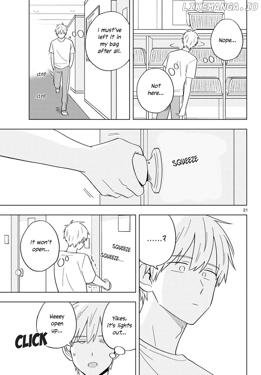 The Teacher Can Not Tell Me Love chapter 35 - page 21