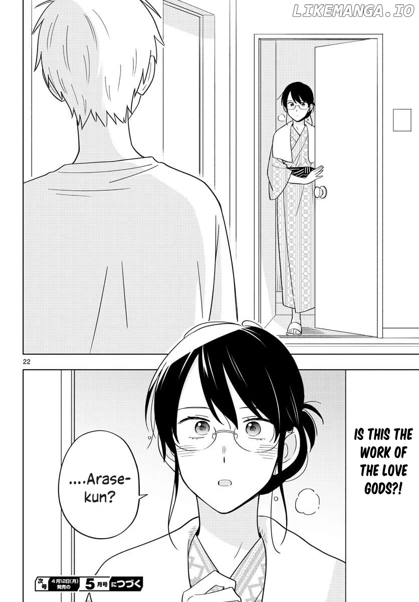 The Teacher Can Not Tell Me Love chapter 35 - page 22