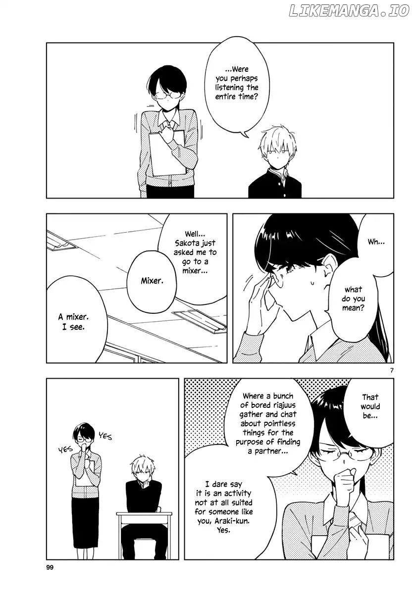 The Teacher Can Not Tell Me Love chapter 2 - page 7