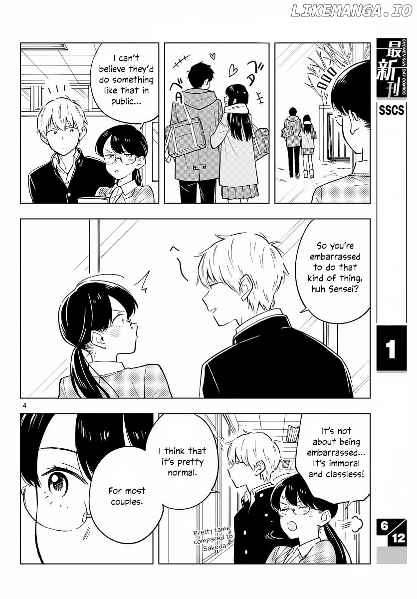 The Teacher Can Not Tell Me Love chapter 14 - page 4