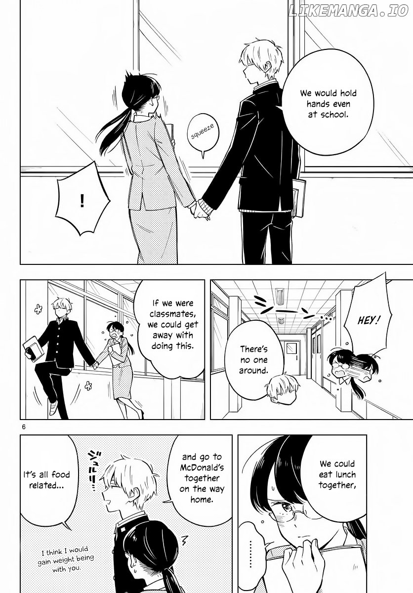 The Teacher Can Not Tell Me Love chapter 14 - page 6