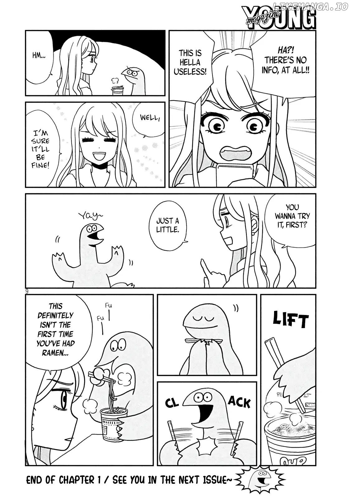 Gyaru and Dinosaur chapter 1 - page 9