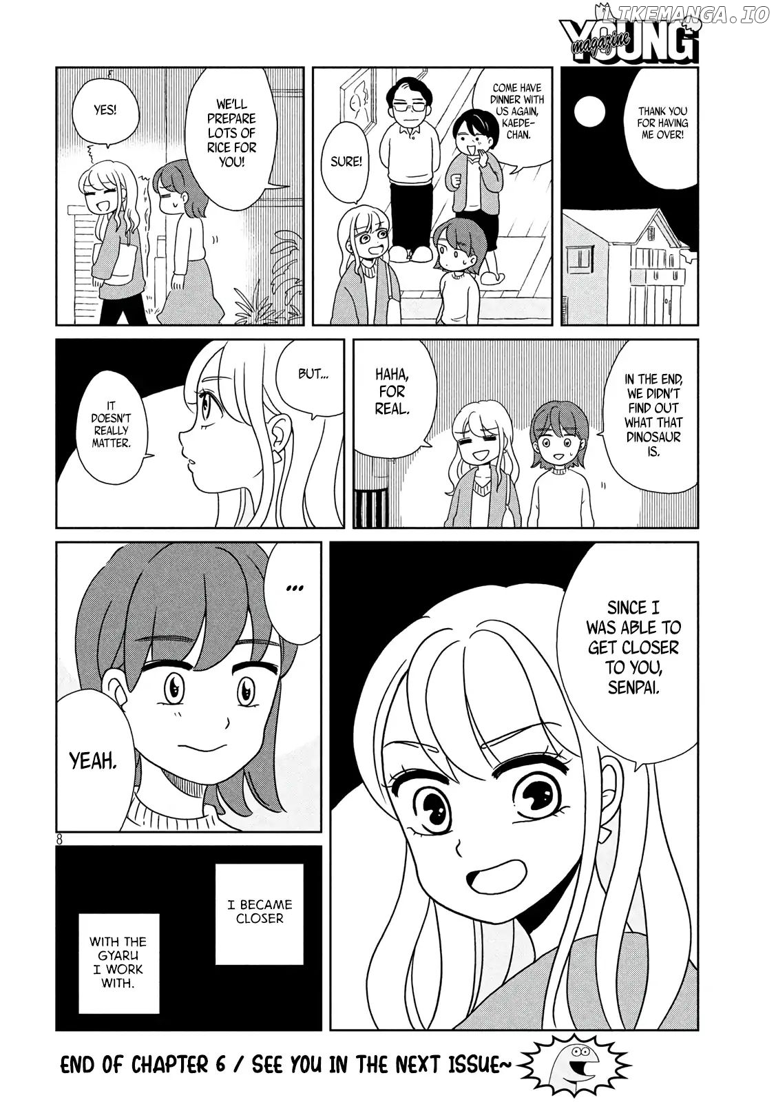 Gyaru and Dinosaur chapter 6 - page 8