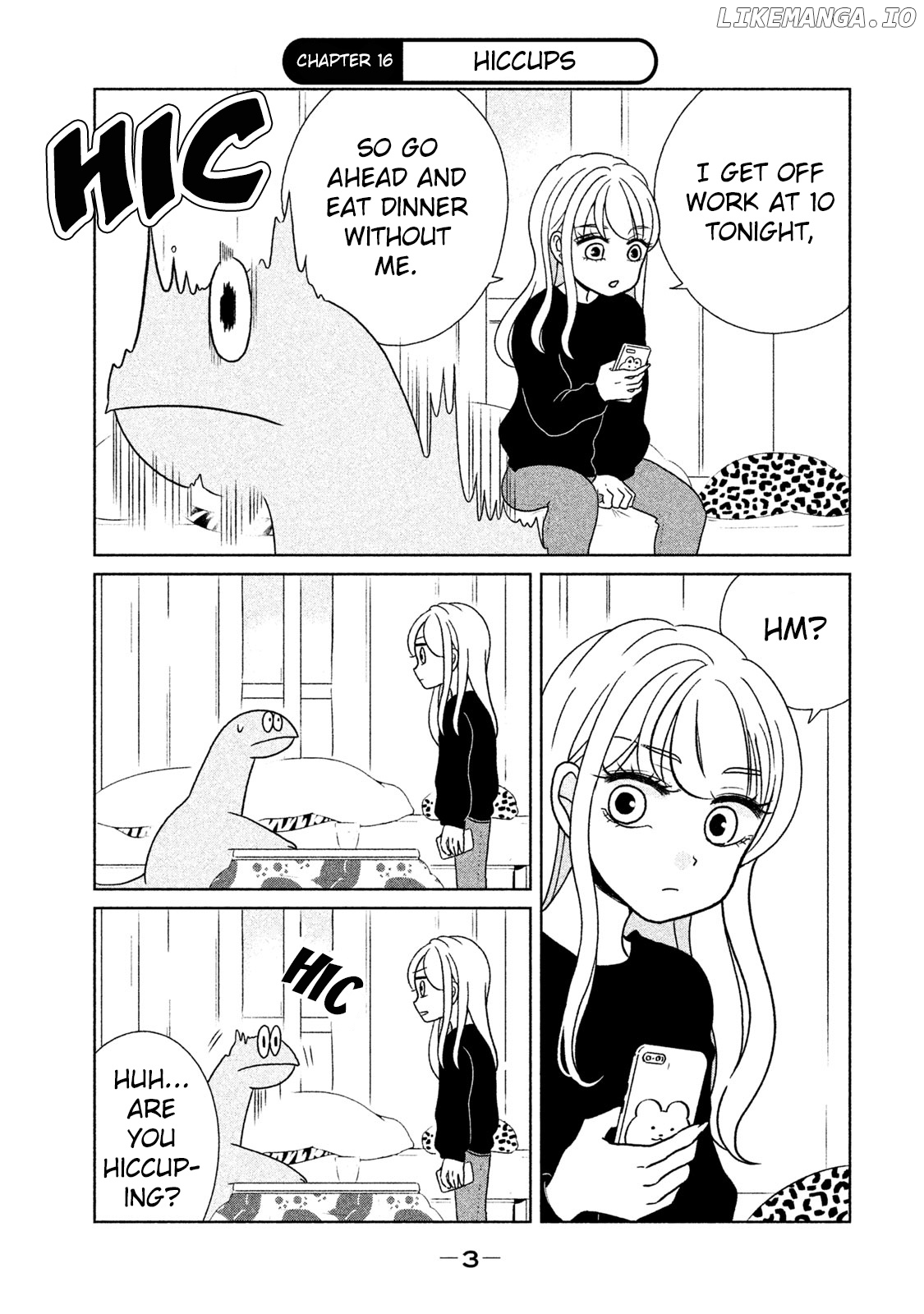 Gyaru and Dinosaur chapter 16 - page 1