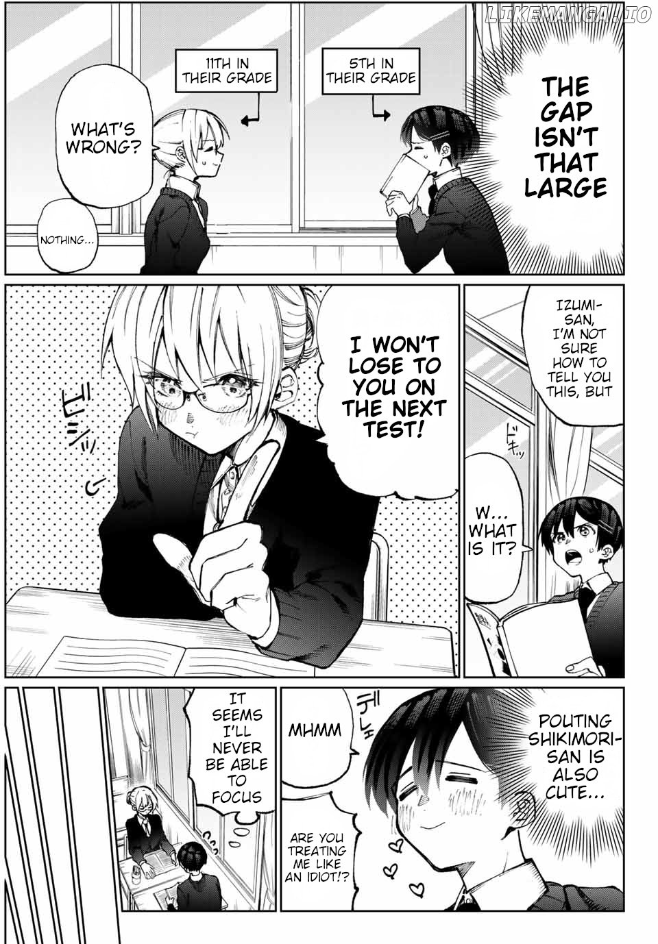 Shikimori's Not Just A Cutie chapter 11 - page 4