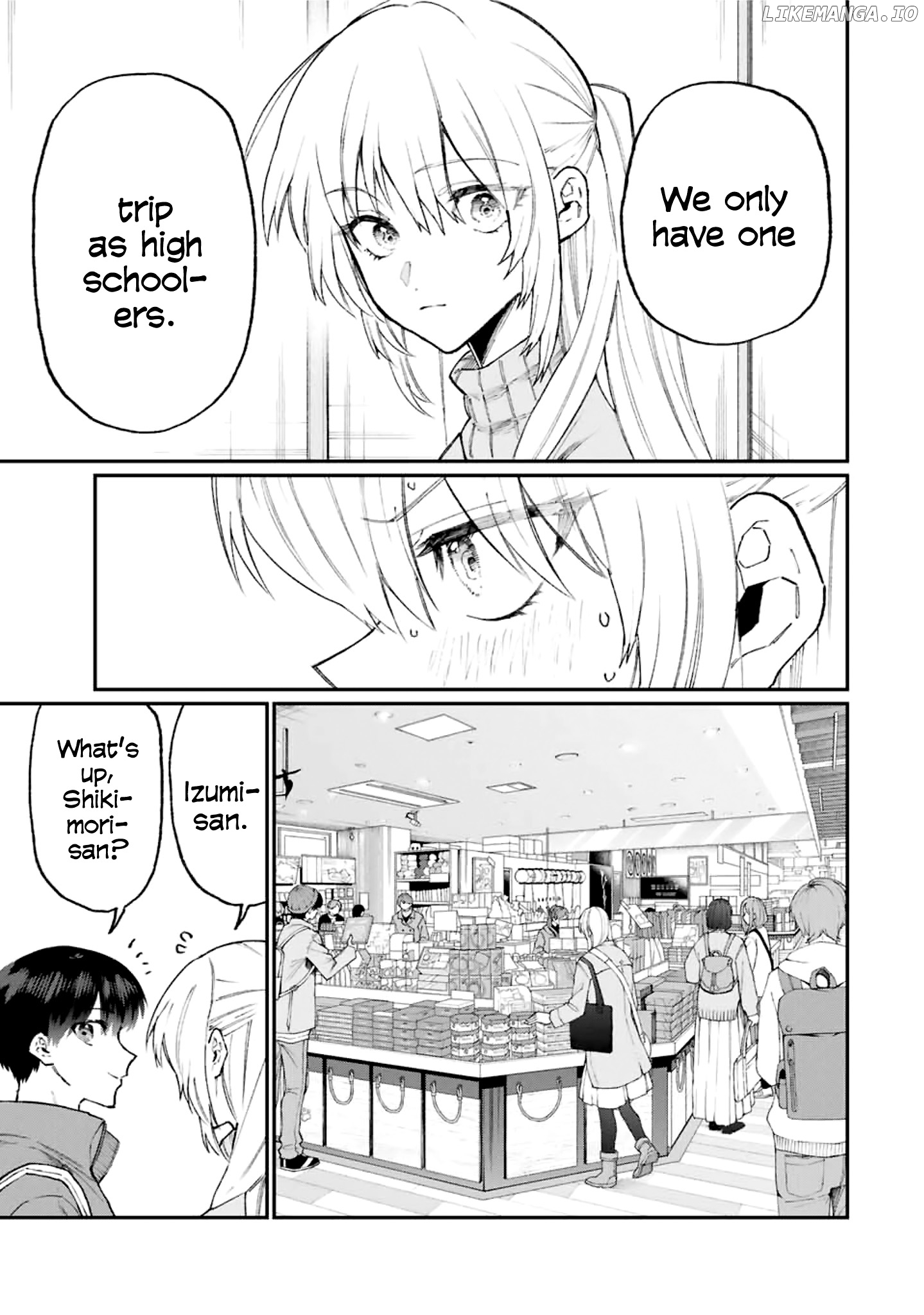 Shikimori's Not Just A Cutie chapter 99 - page 4