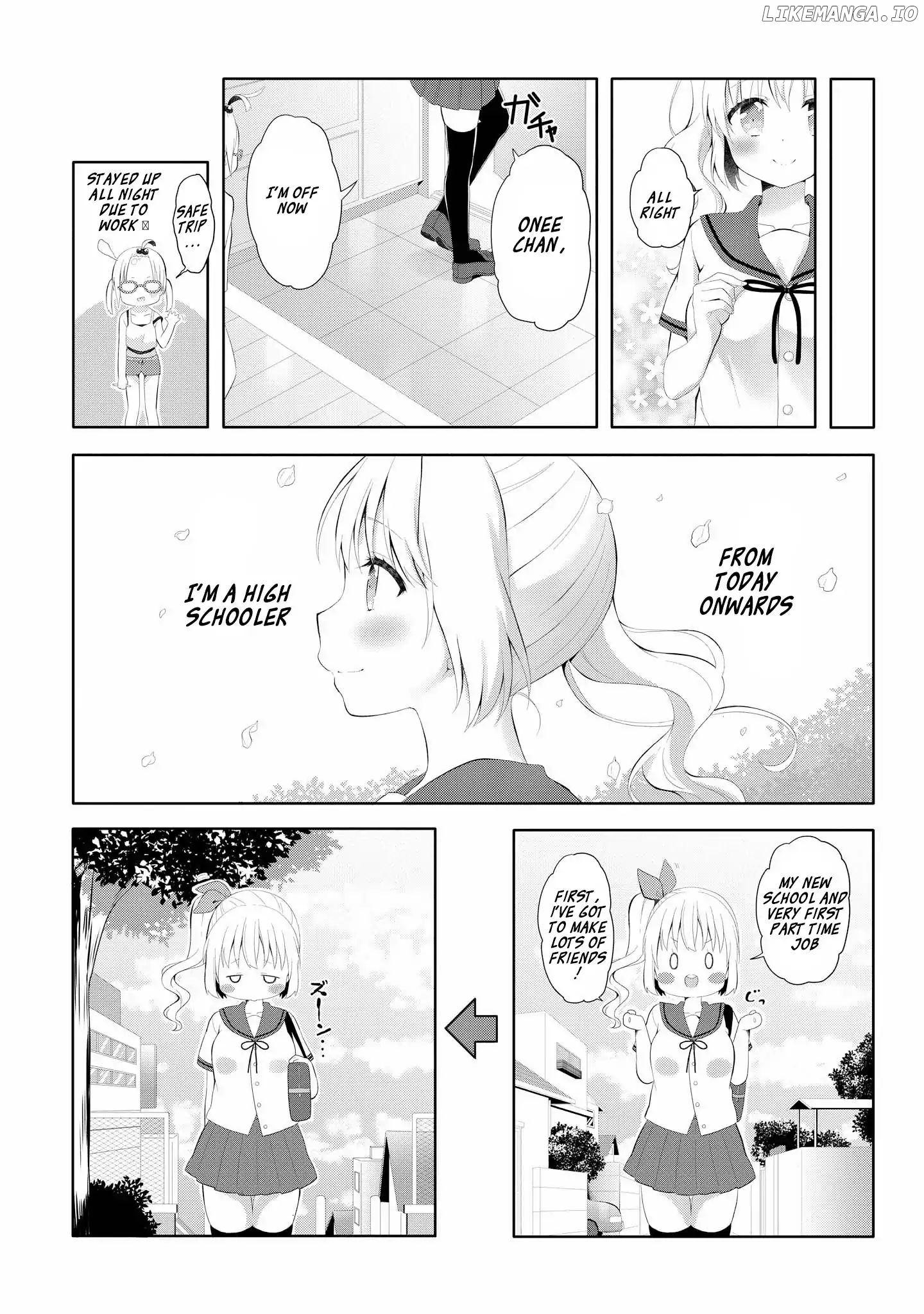 High School Girl and Prince-chan chapter 1 - page 8