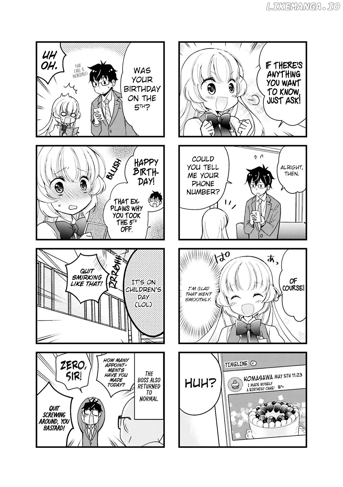 my Short Senpai is Way Too Cute chapter 7 - page 9