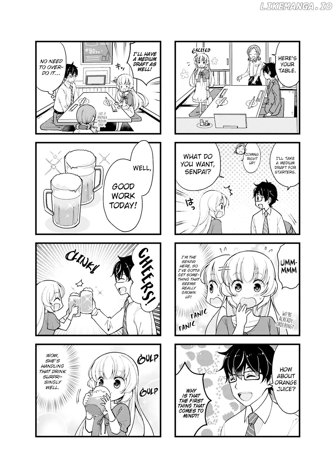 my Short Senpai is Way Too Cute chapter 5 - page 4