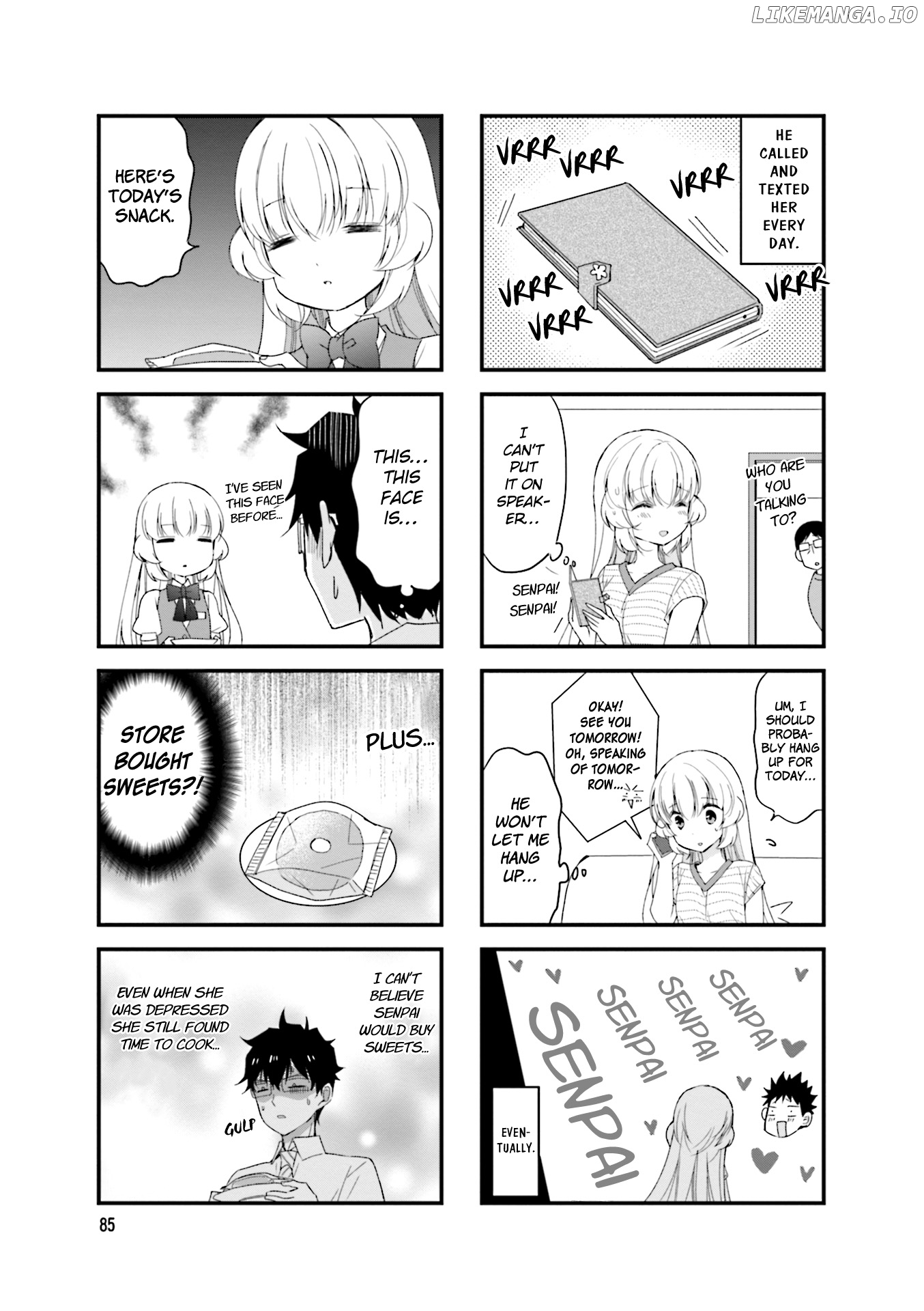 my Short Senpai is Way Too Cute chapter 26 - page 8