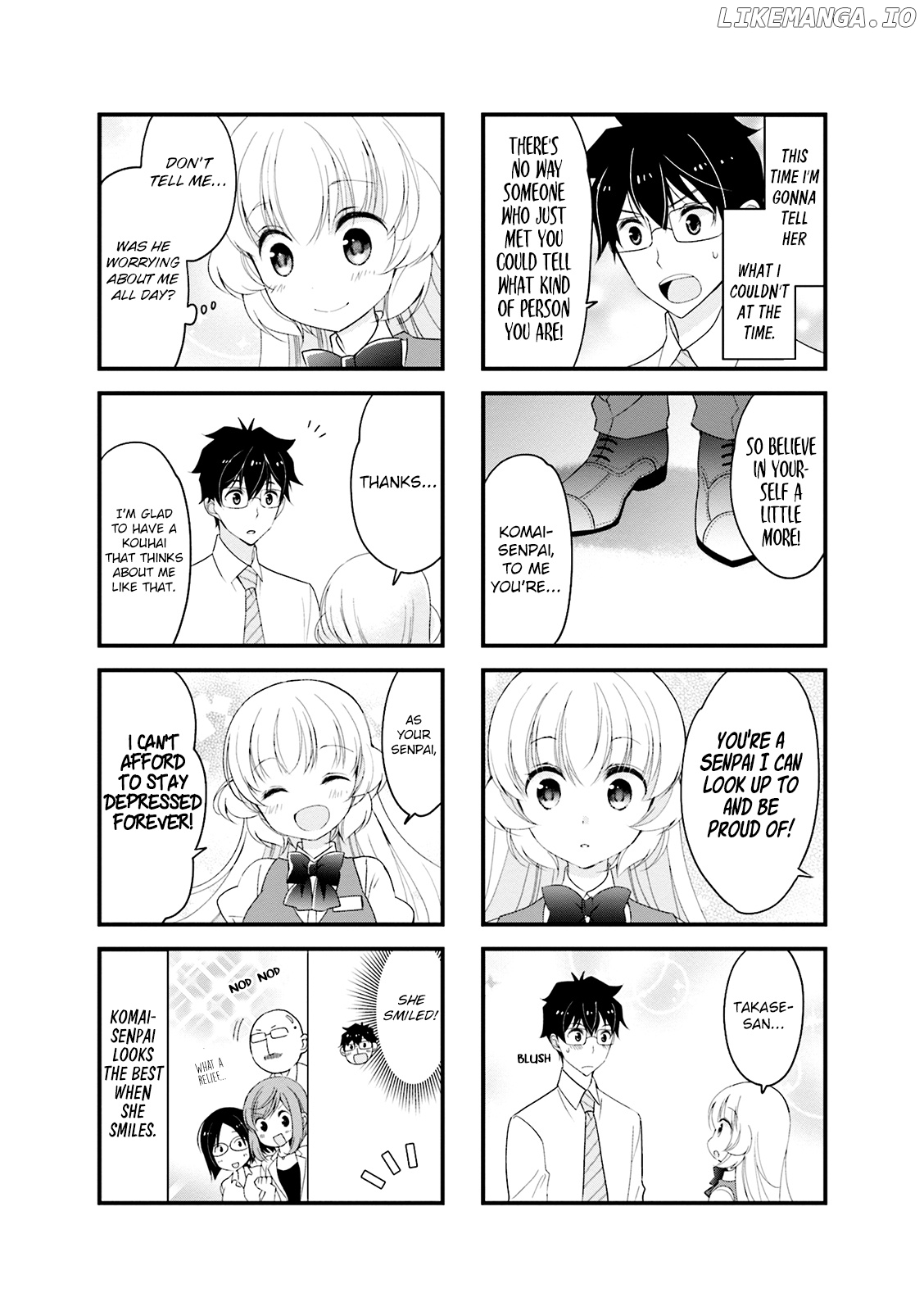 my Short Senpai is Way Too Cute chapter 15 - page 9