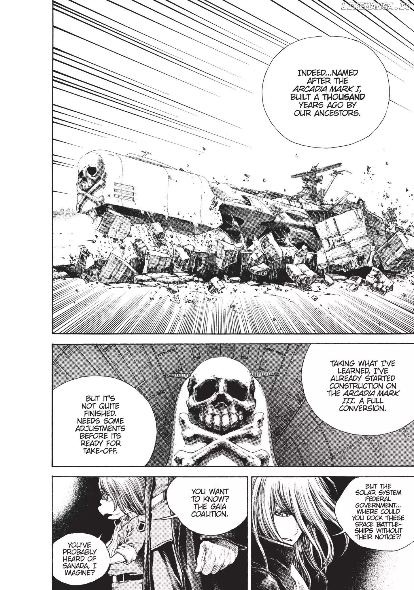 Captain Harlock: Dimensional Voyage chapter 6 - page 9