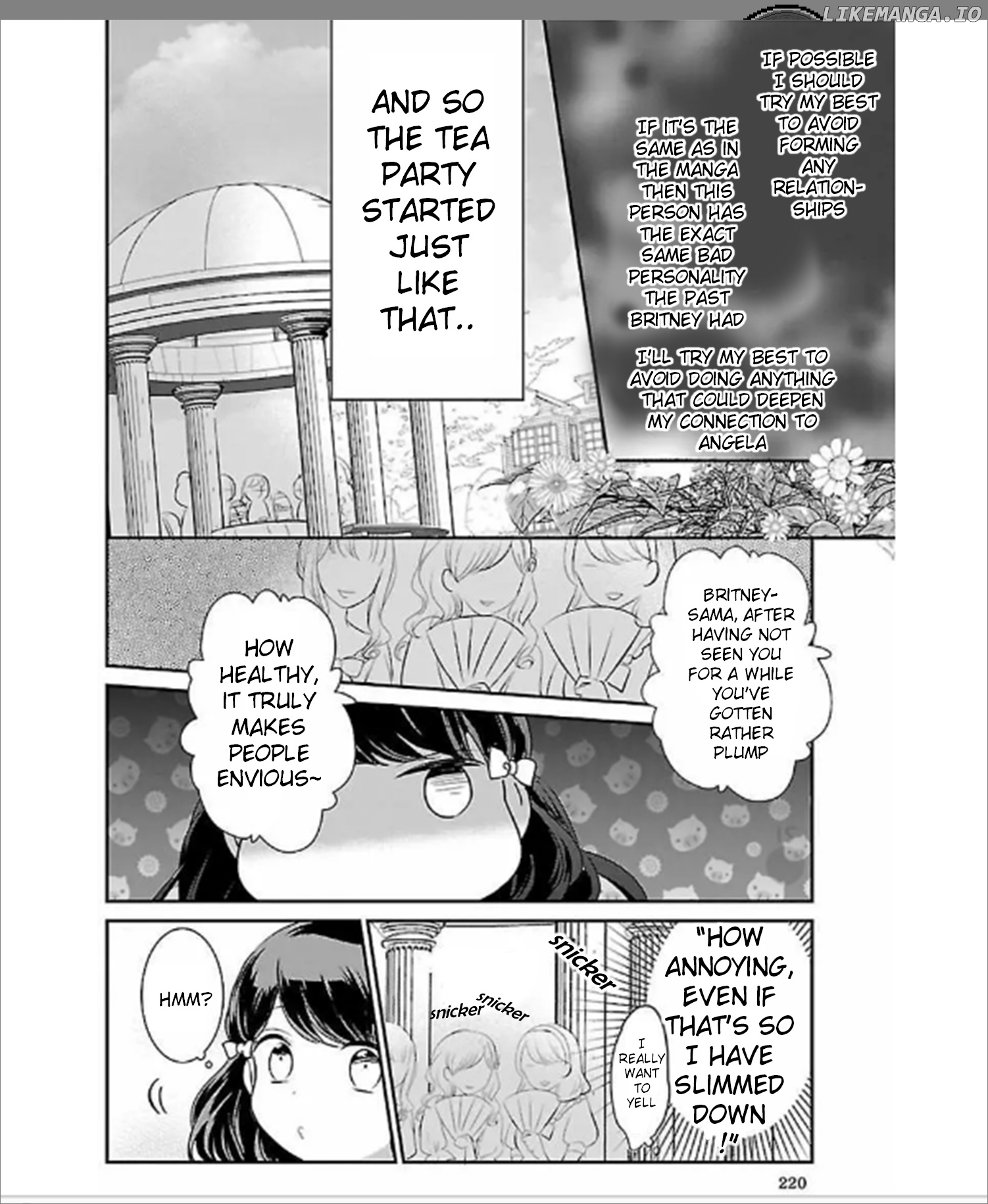 Tensei Saki ga Shoujo Manga no Shiro Buta Reijou datta chapter 4 - page 4