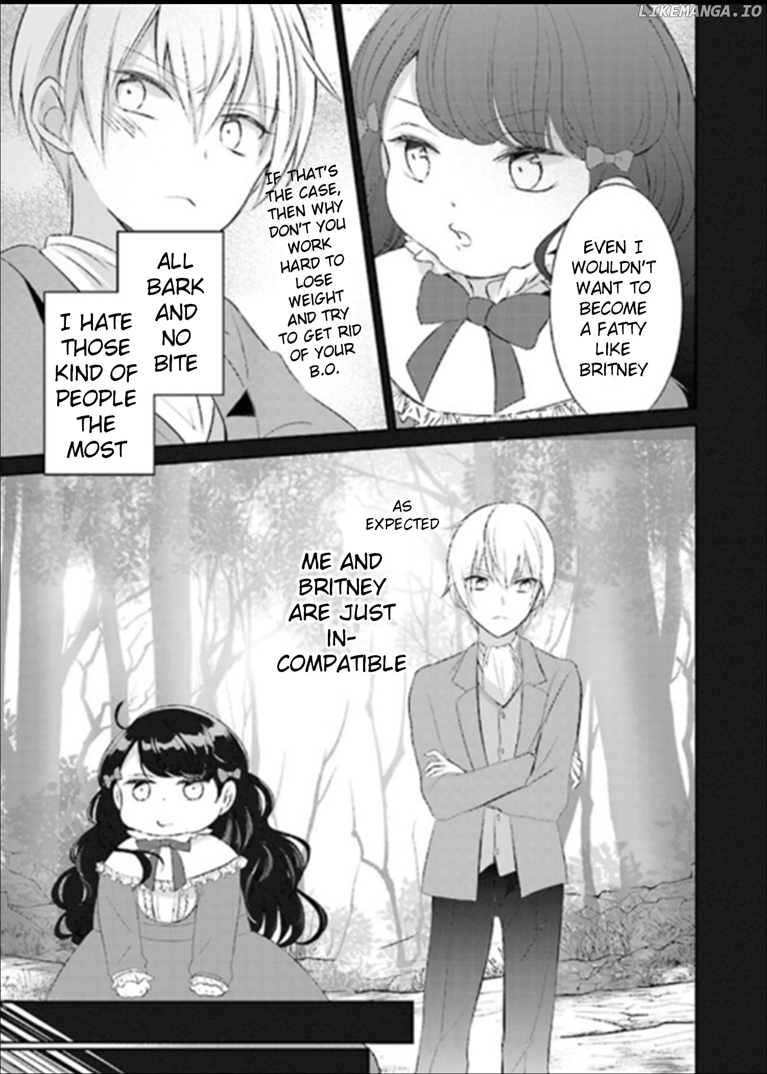 Tensei Saki ga Shoujo Manga no Shiro Buta Reijou datta chapter 2.3 - page 6