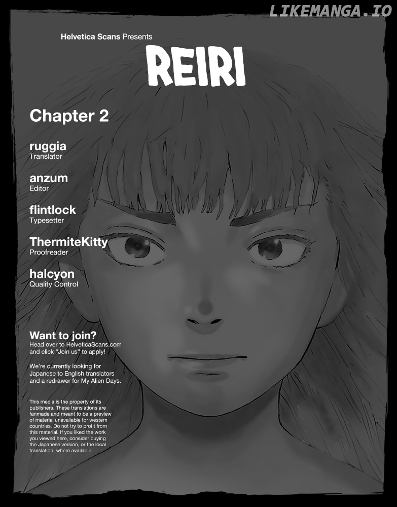 Reiri - Manga chapter 2 - page 1