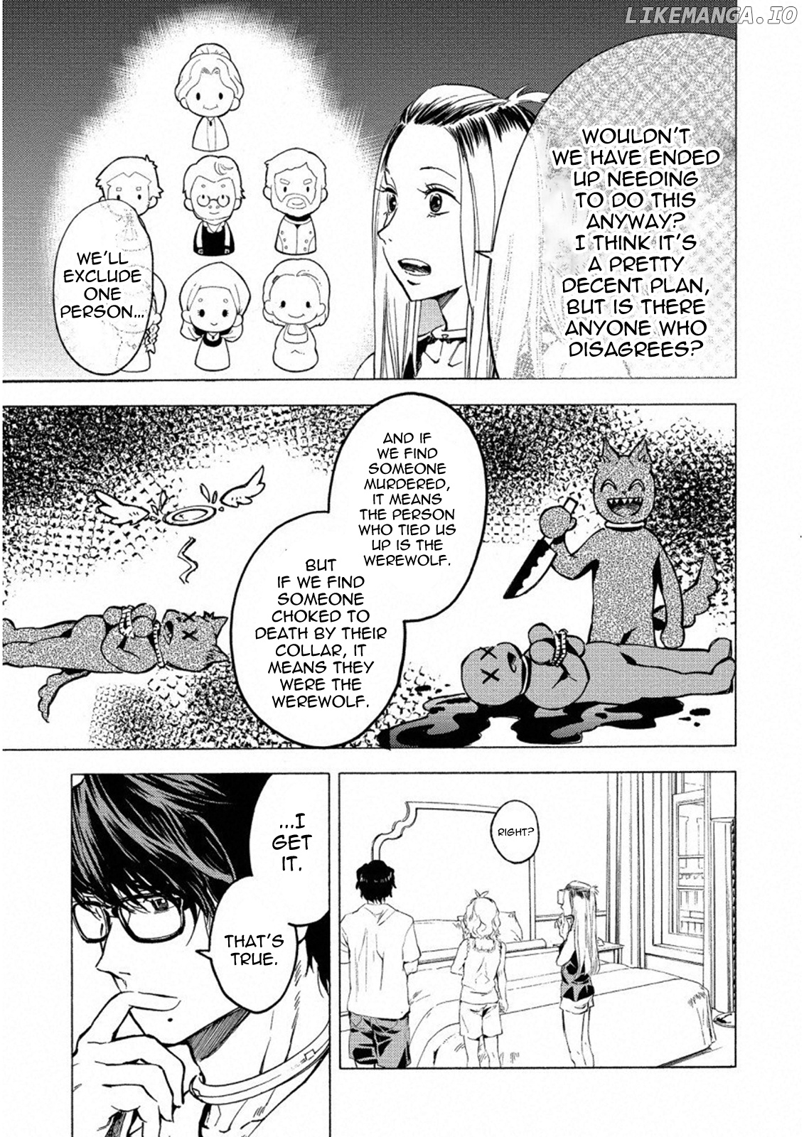 Jinrou Game: Crazy Fox chapter 18 - page 13