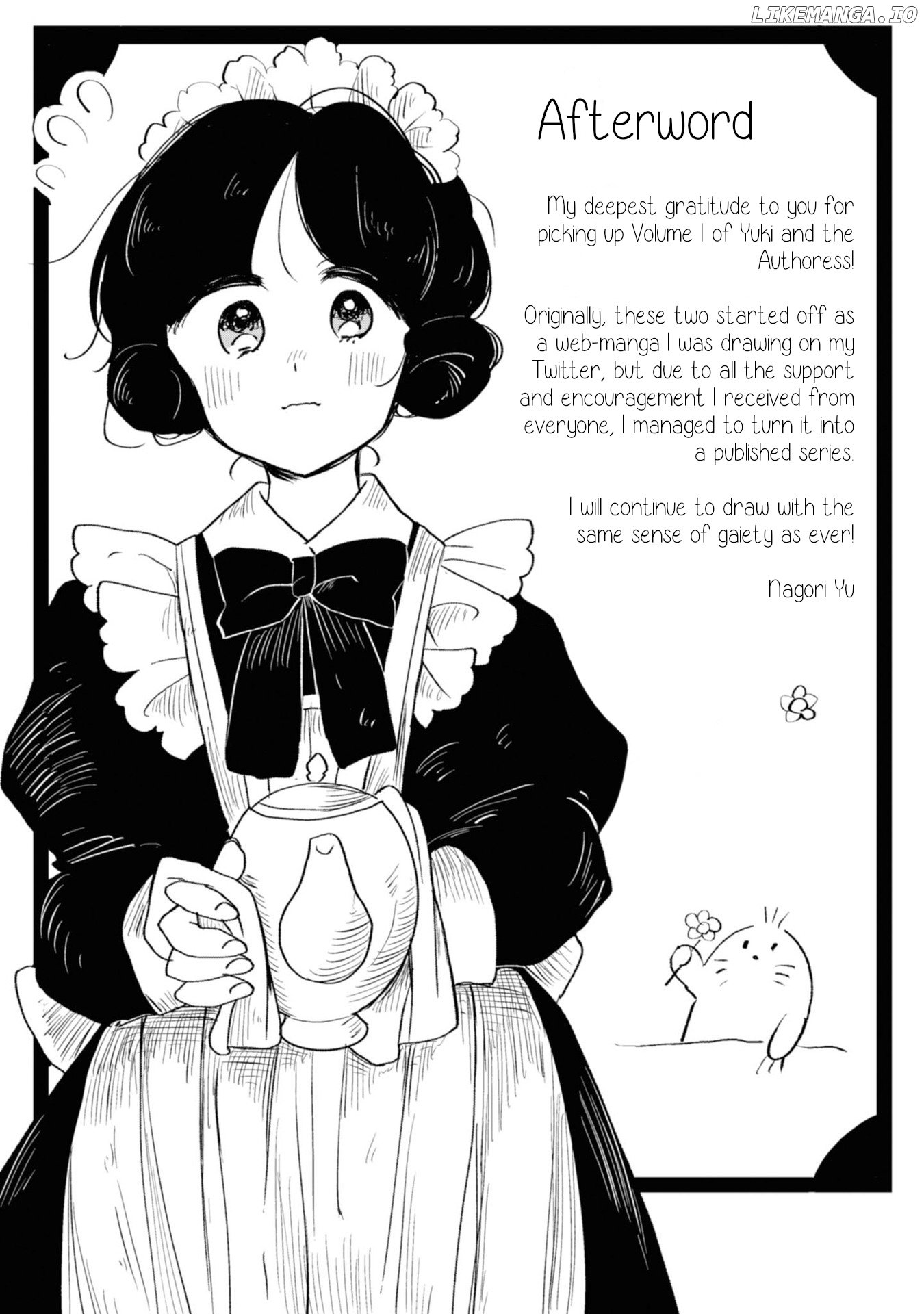 Yuki And The Authoress chapter 7.5 - page 7