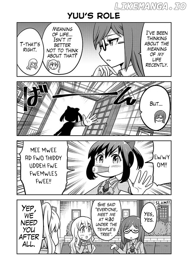 Akanesasu Shoujo 4koma Parallel chapter 4 - page 1