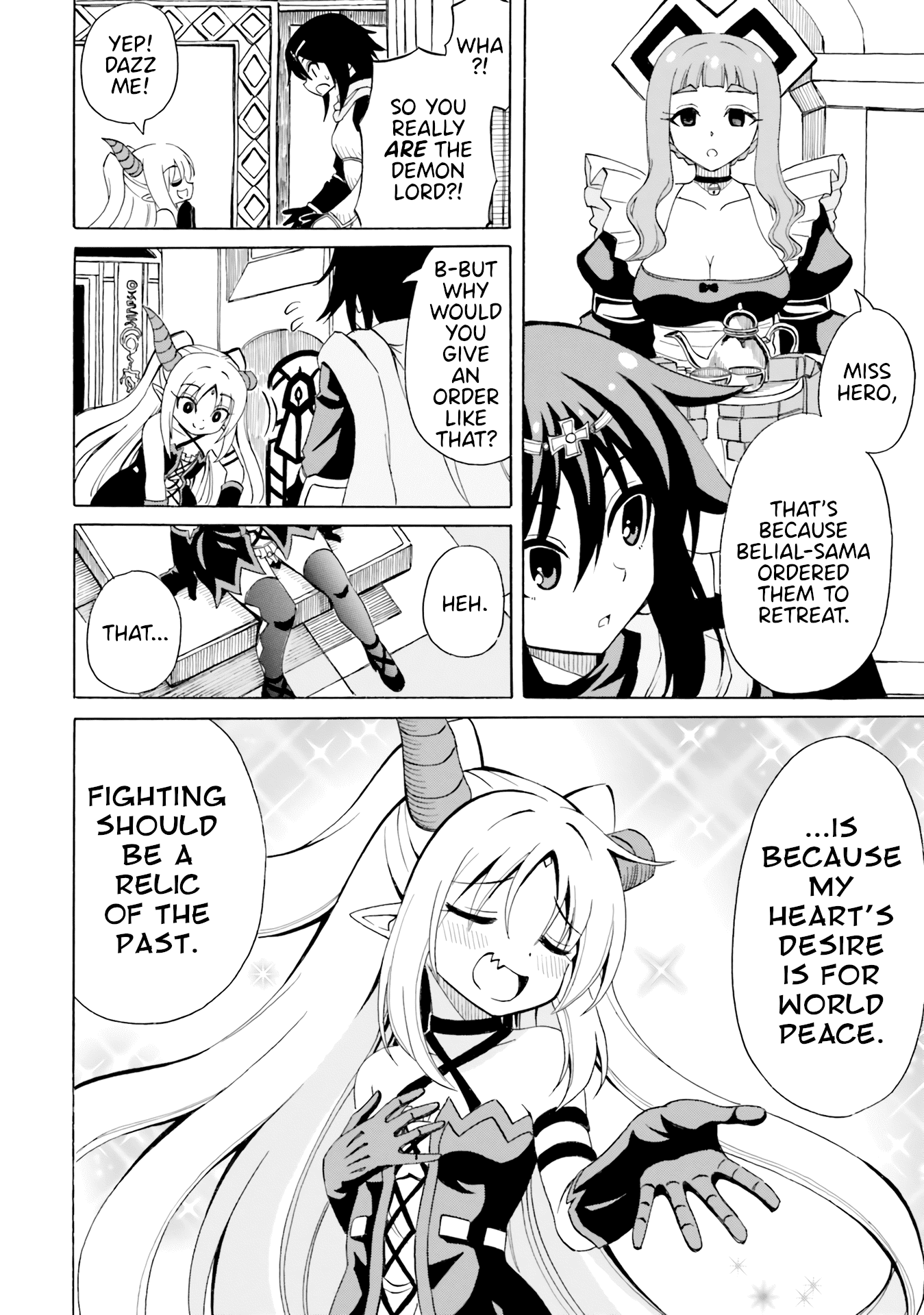 Belial-sama wa Shitennou no Naka demo xx chapter 19 - page 5