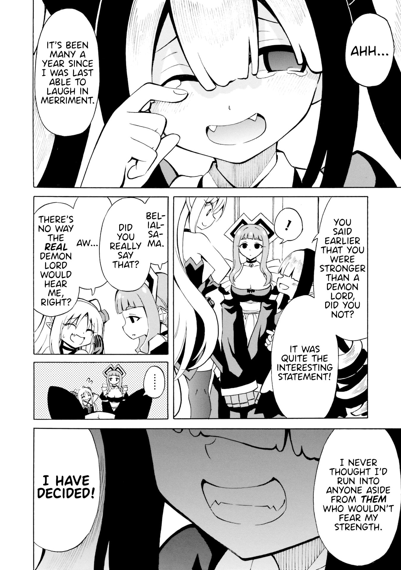 Belial-sama wa Shitennou no Naka demo xx chapter 14 - page 4