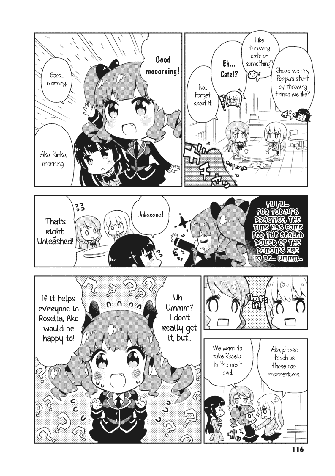 BanG Dream! Girls Band Party!☆PICO Comic Anthology chapter 14 - page 2