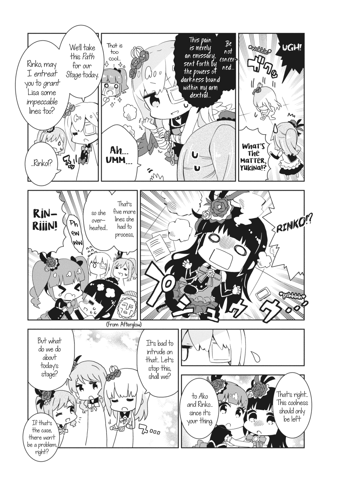 BanG Dream! Girls Band Party!☆PICO Comic Anthology chapter 14 - page 7