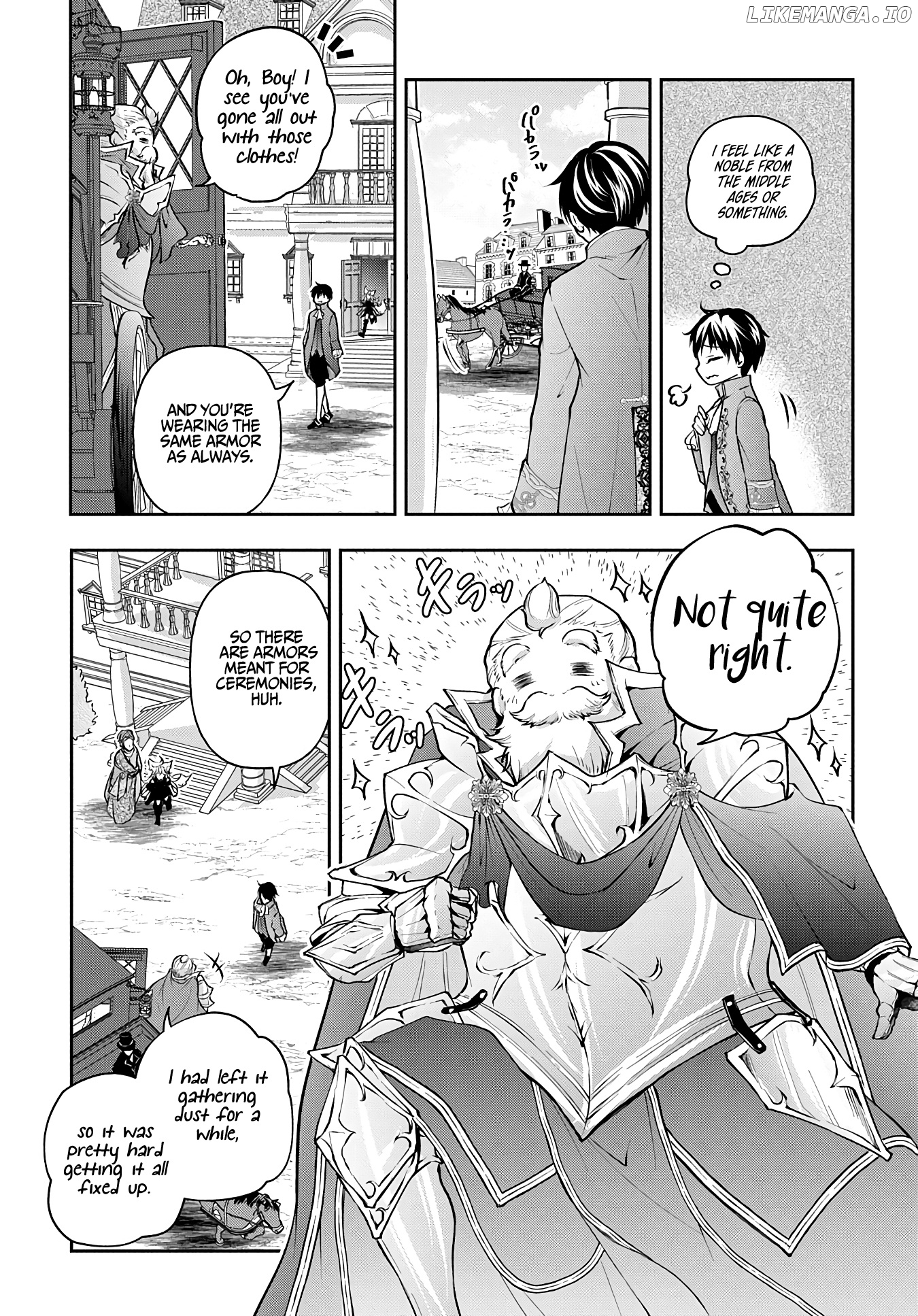 It's Sudden, but I came to Another World! But i hope to live Safely chapter 14 - page 4