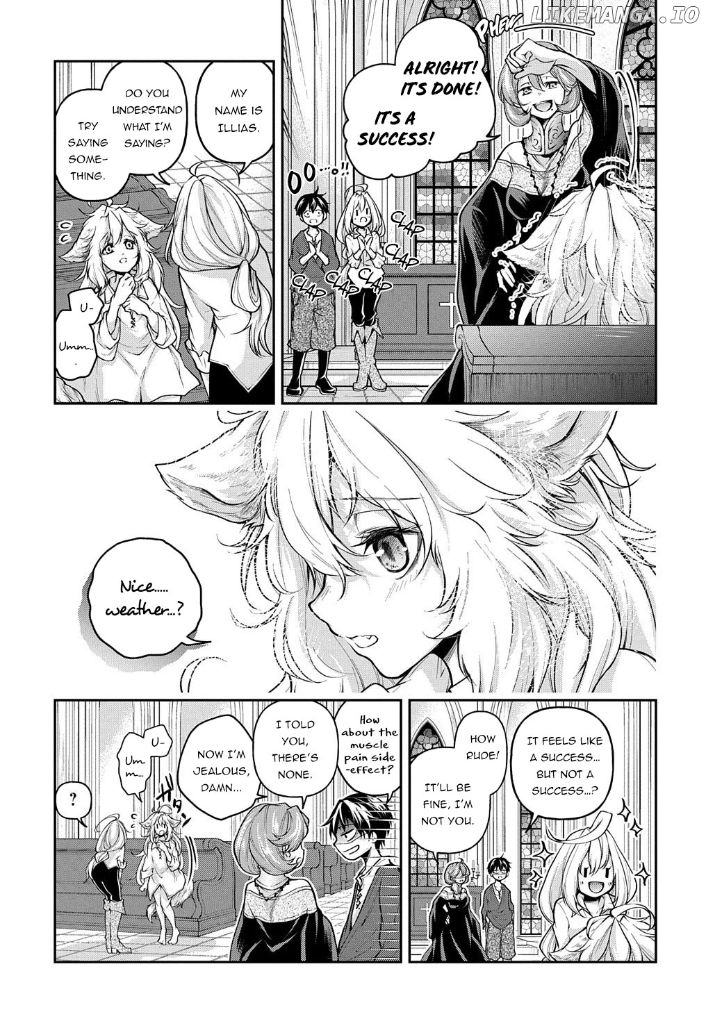 It's Sudden, but I came to Another World! But i hope to live Safely chapter 13 - page 10