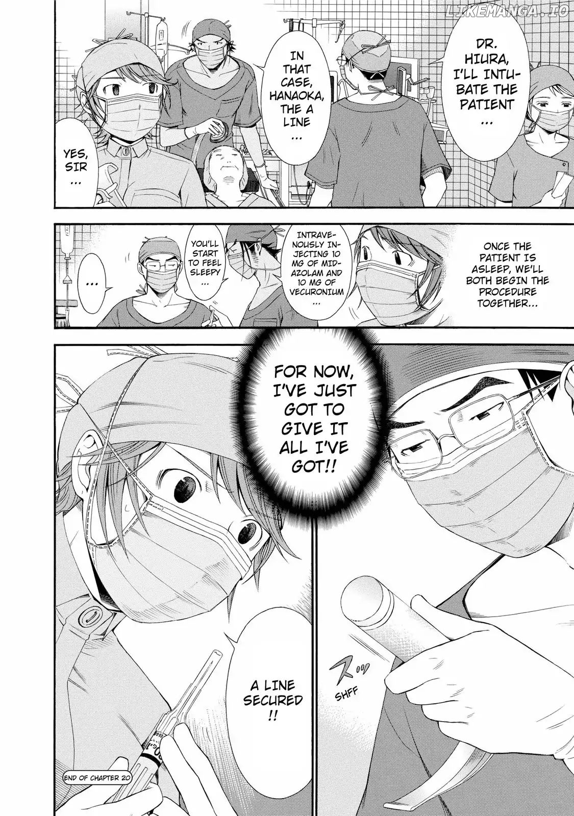 Anesthesiologist Hana chapter 20 - page 19