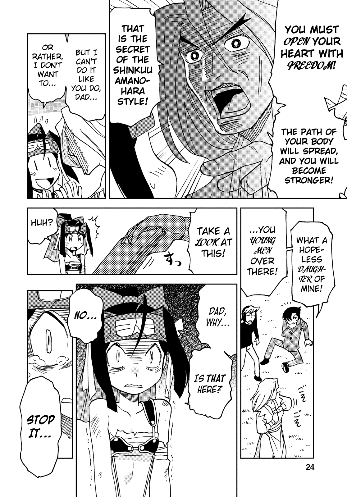 Choukadou Girl 1/6 chapter 35 - page 6