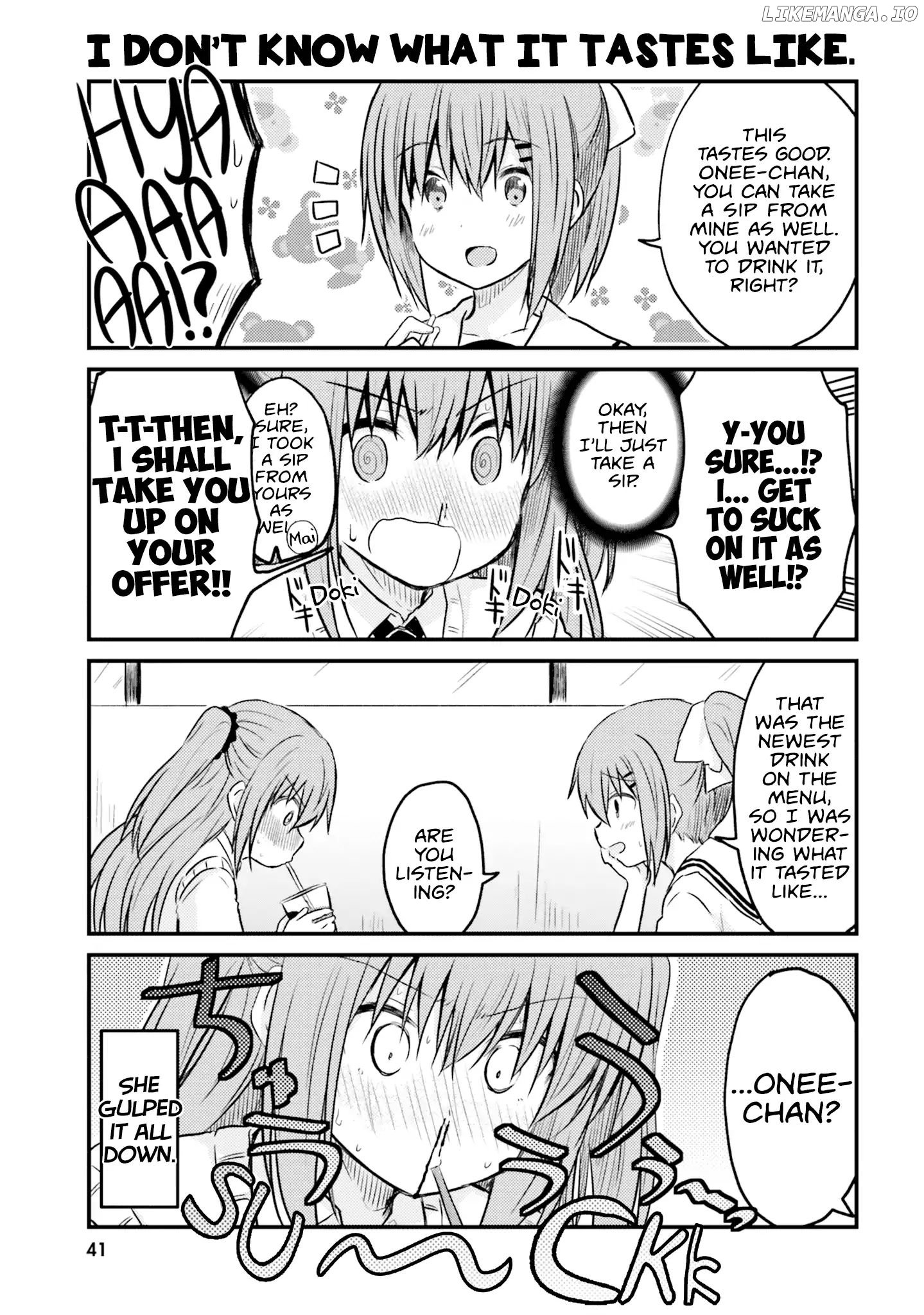 Her Elder Sister Has a Crush on Her, But She Doesn't Mind chapter 3 - page 9