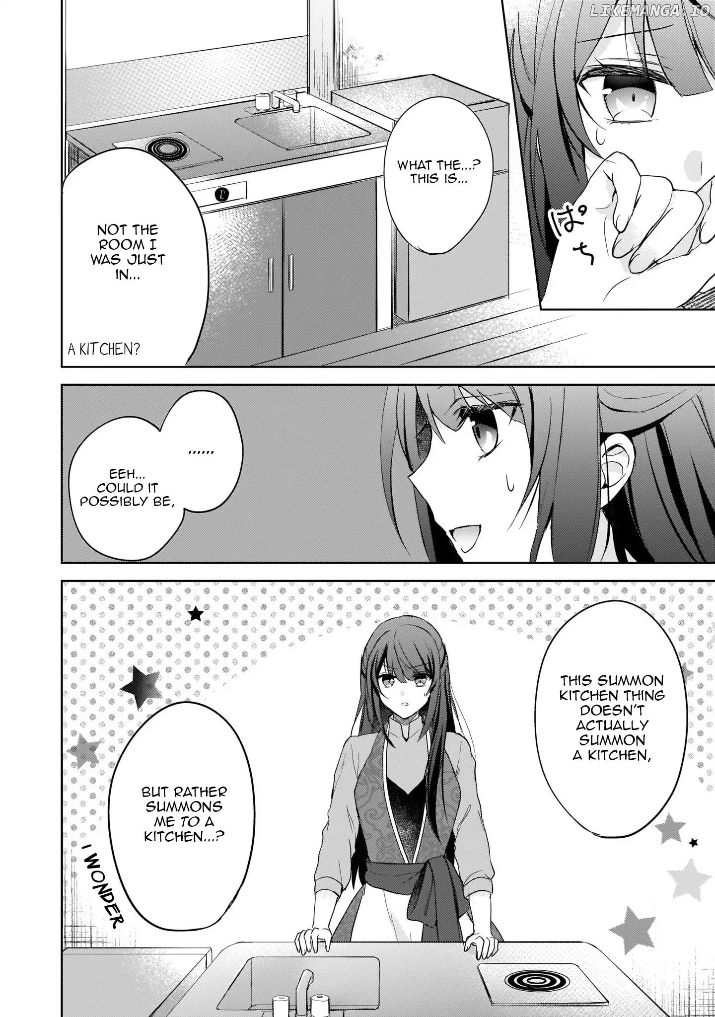 This "Summon Kitchen" Skill is Amazing! ~Amassing Points By Cooking in Another World~ chapter 1 - page 11