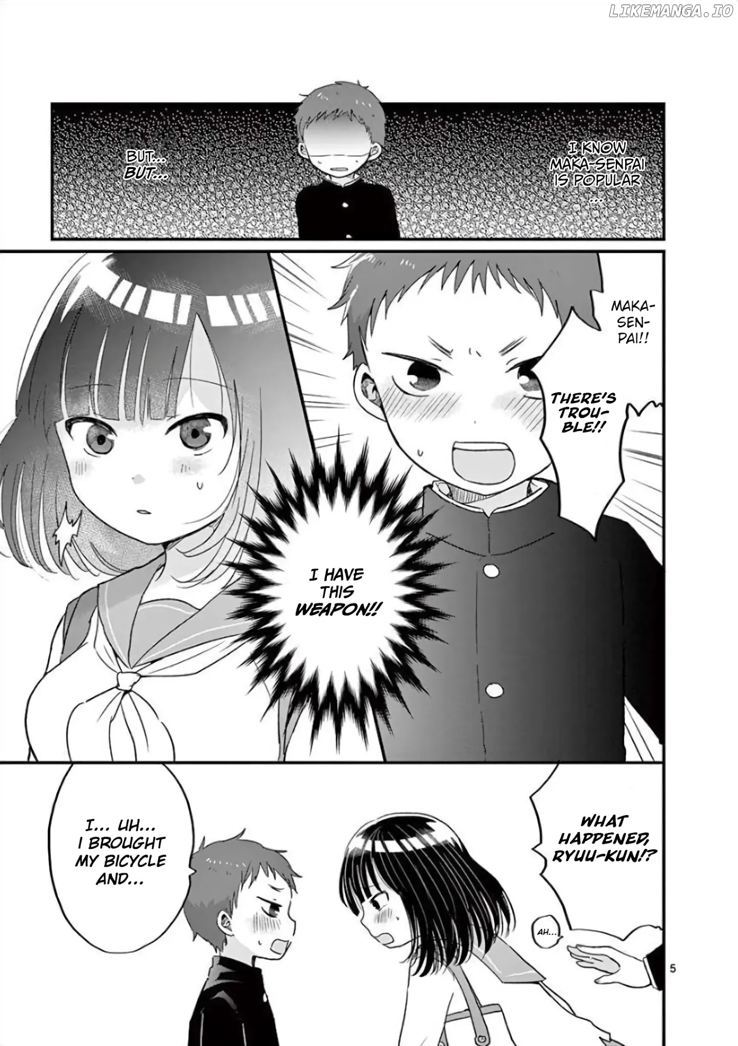 Oredake ni Kamatte Maka-senpai chapter 5 - page 5