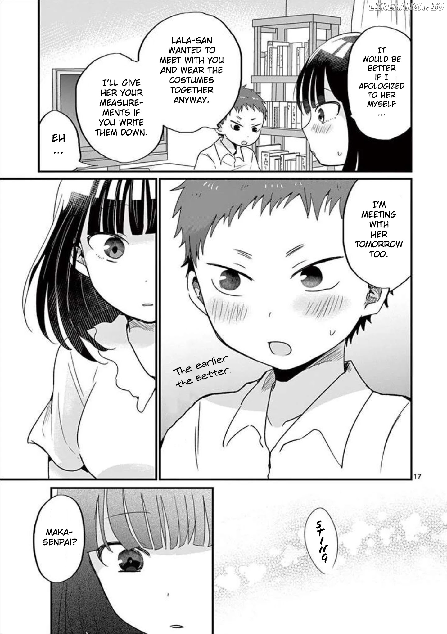 Oredake ni Kamatte Maka-senpai chapter 9 - page 18