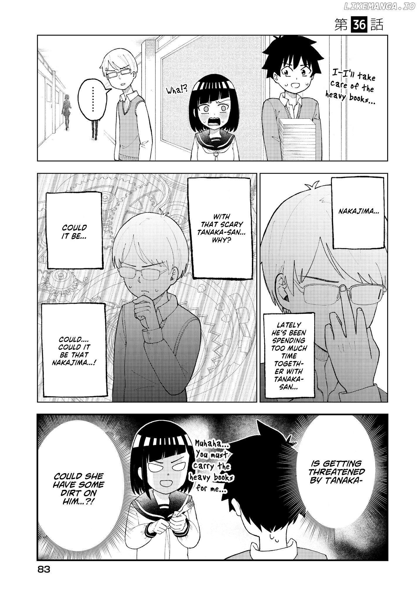 my Classmate Tanaka-San is Super Scary chapter 36 - page 2