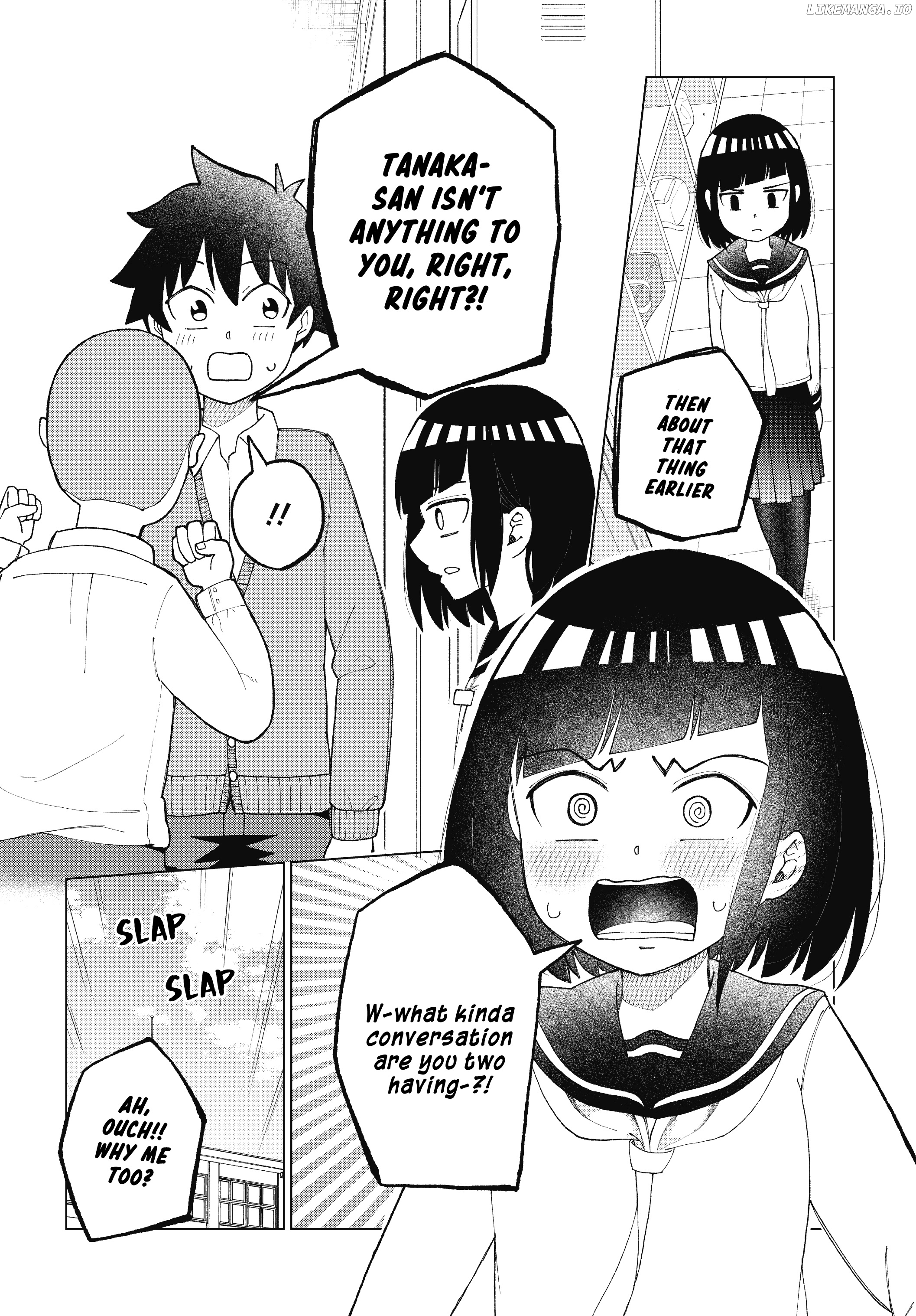 my Classmate Tanaka-San is Super Scary chapter 35 - page 5