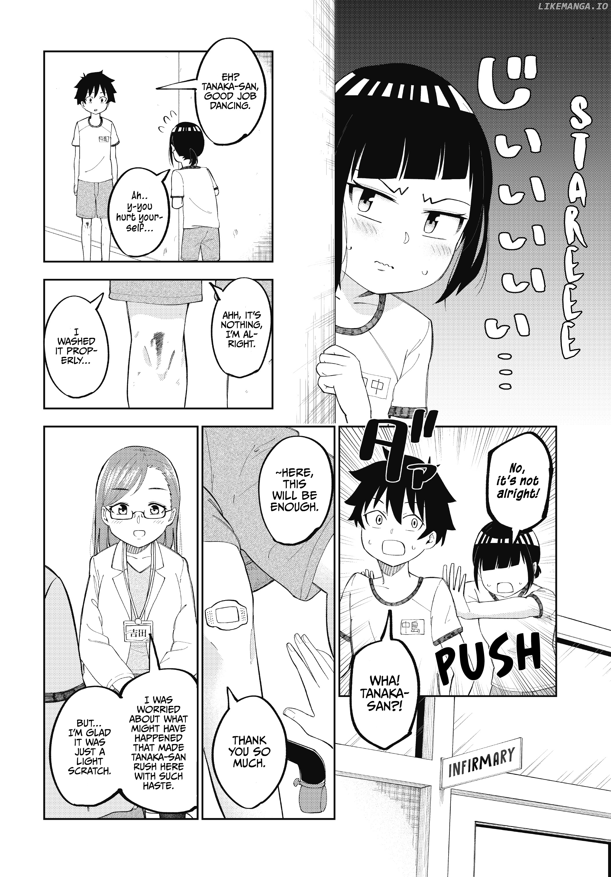 my Classmate Tanaka-San is Super Scary chapter 24 - page 3