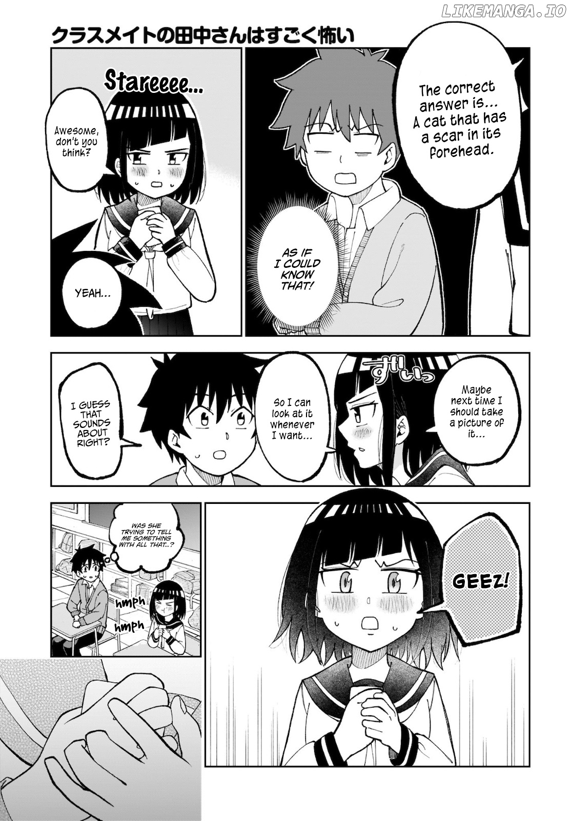 my Classmate Tanaka-San is Super Scary chapter 28 - page 4